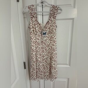 Nwt No Comment Women Juniors Elegant Floral Midi Dress